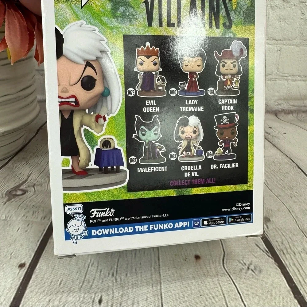 Funko pop Disney villains 1083 cruella de vil